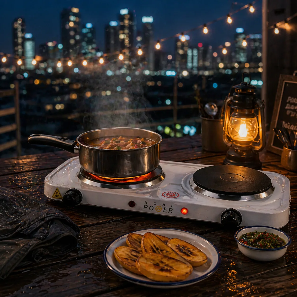 Ambiente oscuro blanco