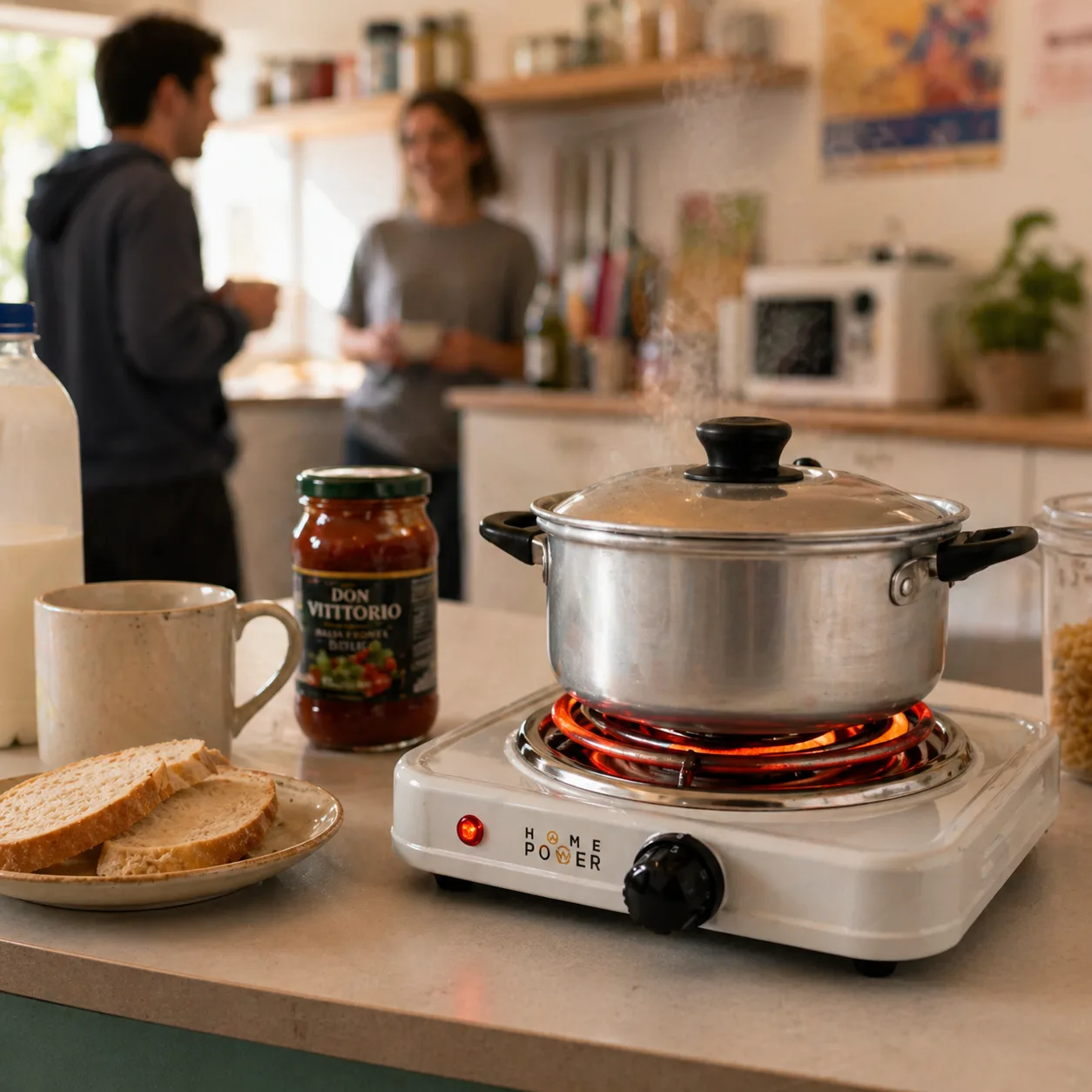 Ambiente cocina blanco