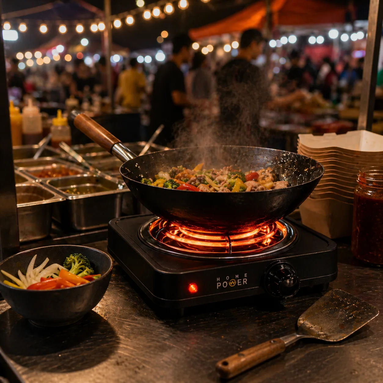 Ambiente cocina negro