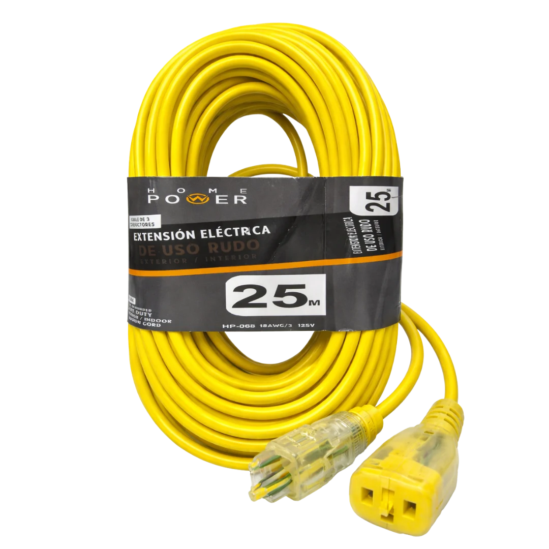 Extensión Amarilla 25m